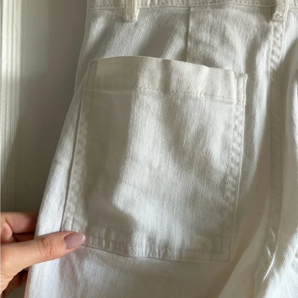 Billabong White Wide-Leg Pants - Picture 6 of 7